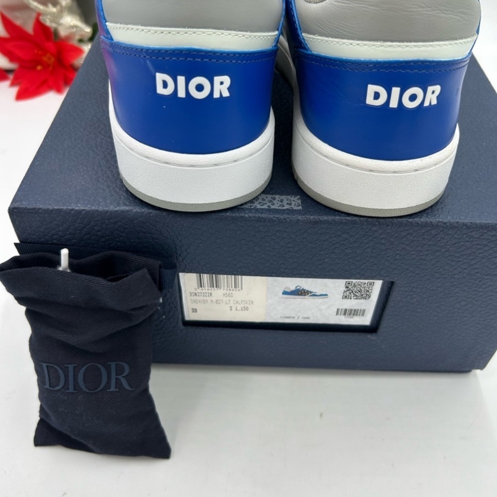 Women’s Dior B 27 low top leather sneakers size 39 made in Italy - Picture 8 of 12